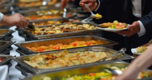 indonesische catering amsterdam chafing dish